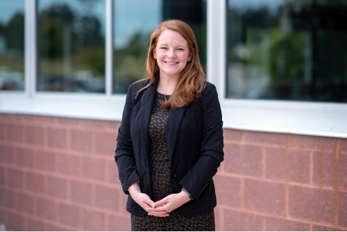 Hannah West named director of the Guilford Technical Community College Foundation.